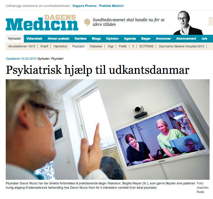 Davor Mucic interview for the Danish Dagens Medicin Newspaper